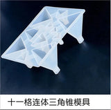Silicone Mould Resin Craft DIY Cones Mold - Epoxy Resin Jewelry