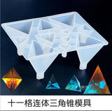 Silicone Mould Resin Craft DIY Cones Mold - Epoxy Resin Jewelry