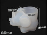 Elephant Silicone Mold Resin Decorative Craft DIY Beauty Storage Box Mold