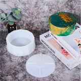 Silicone Mould Resin Craft Large Round Storage Box Mold