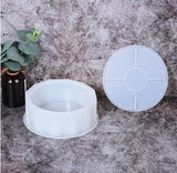 Silicone Mould Resin Craft Large Round Storage Box Mold