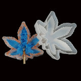 Silicone Resin Leaf-shaped Ashtray Mold DIY Craft Jewelry Epoxy Mould