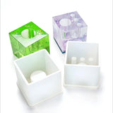Silicone Mould Resin Craft DIY Pen Holder Mold Flower Insert Epoxy Resin Jewelry