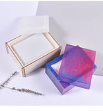 Silicone Mould Resin Personalized Tissue Box Epoxy Resin Molds For Jewelry