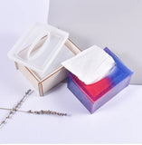 Silicone Mould Resin Personalized Tissue Box Epoxy Resin Molds For Jewelry