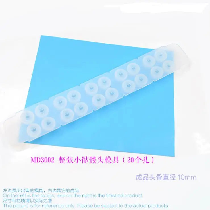 Silicone Skull Pendant Mold for Resin Jewelry Making