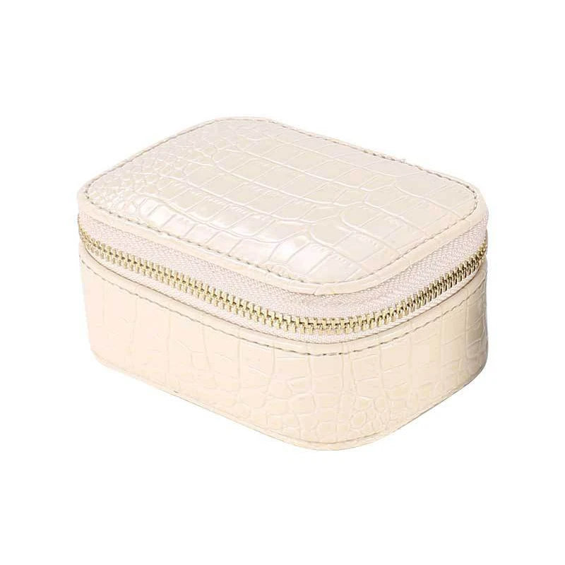 Travel Jewelry Packing Makeup Organizer Case Display Storage Zipper Bag