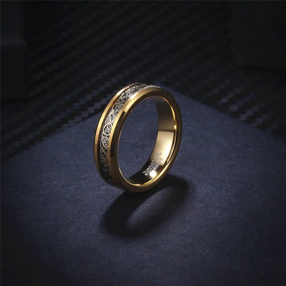 6mm Tungsten Carbide Ring Women Engagement Anniversary Gift