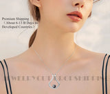 Personalized Projection Necklace Pendant - Romantic U-Shaped Jewelry