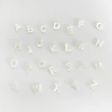 Customized Pearl Bracelet with Shell Letter - Unique Gift