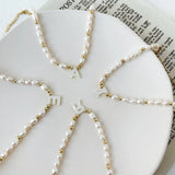 Customized Pearl Bracelet with Shell Letter - Unique Gift