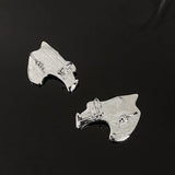 Punk Fairy Clip Earrings for Women Goth Irregular Metal Elf Ear Cuffs
