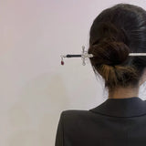 Punk Metal Sword Hairpin Chinese Hair Sticks for Women