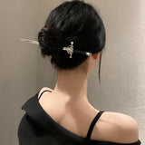 Punk Metal Sword Hairpin Chinese Hair Sticks for Women