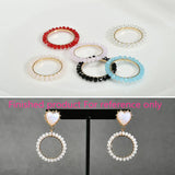 20pcs round crystal copper alloy pendants for DIY jewelry