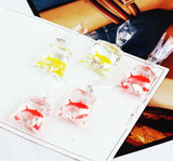 30pcs Resin Water Bag Earring Charms DIY Jewelry Pendants