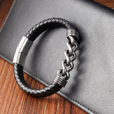 Classic Stainless Steel Multilayer Bracelet for Men