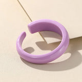 Colorful Acrylic Resin Wide Bracelet for Women Party Gift