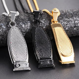 Barber Fader Men's Necklace Pendant
