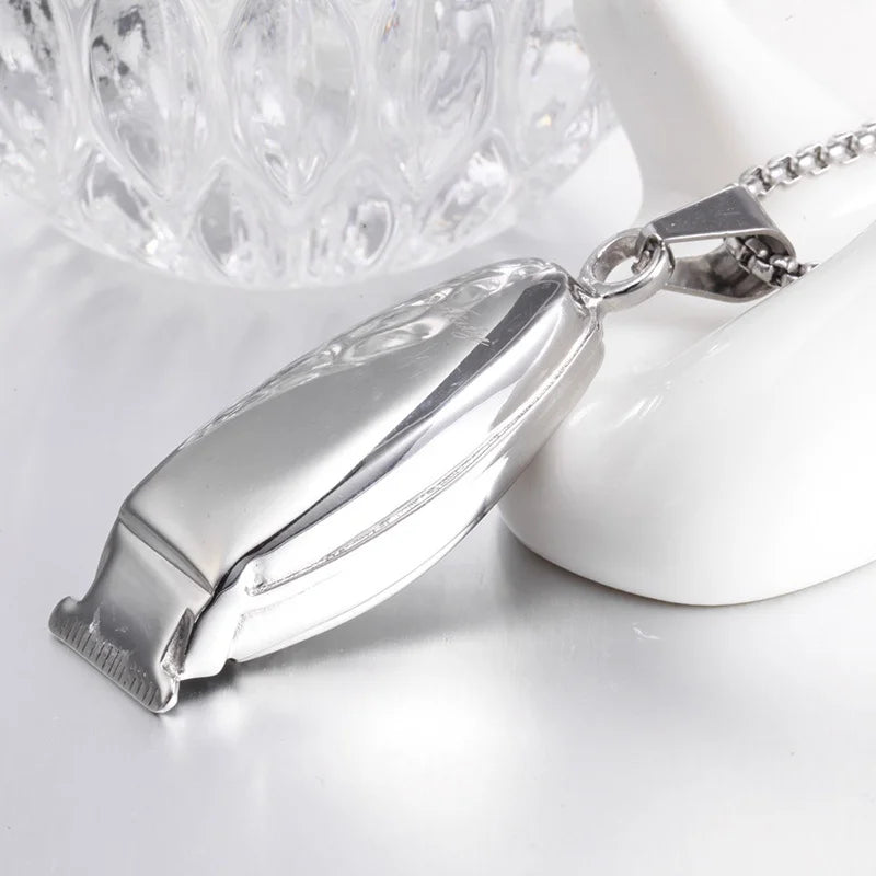 Barber Fader Men's Necklace Pendant