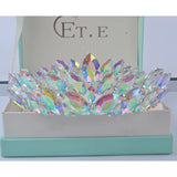 Baroque Crystal Wedding Hair Accessories Bridal Tiara Crown Bride Headband