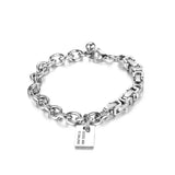 Cuban Chain Men Bracelet Stainless Steel Charm Chain Bracelets
