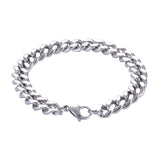 Cuban Chain Stainless Steel Bracelet for Men & Women Party Jewelry