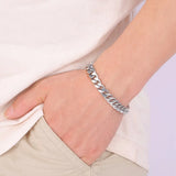 Cuban Chain Stainless Steel Bracelet for Men & Women Party Jewelry