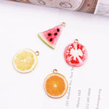 DIY Fruit Floating Pendant Charm Craft for Bracelet