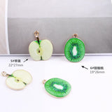 DIY Fruit Floating Pendant Charm Craft for Bracelet
