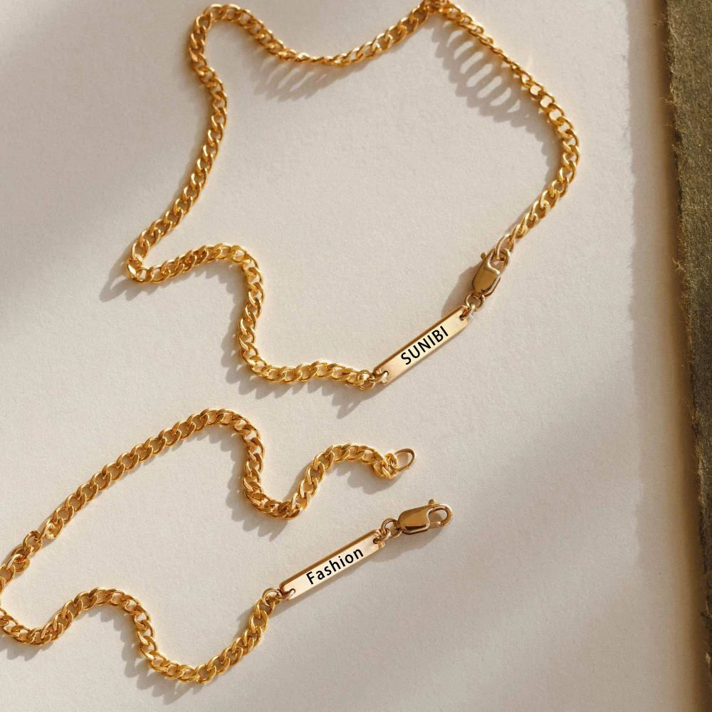 Cuban Chain Bracelet for Women