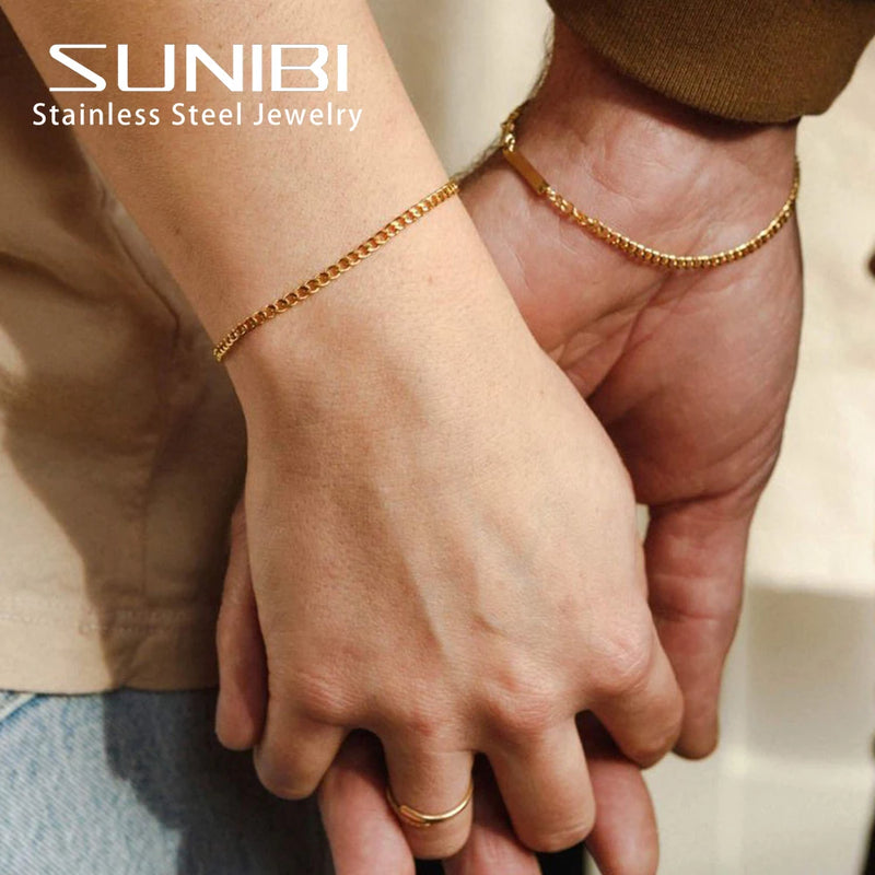 Cuban Chain Bracelet for Women