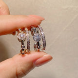Geometric Wedding Ring for Women - Bohemian Beach Jewelry Gift