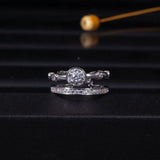 Geometric Wedding Ring for Women - Bohemian Beach Jewelry Gift