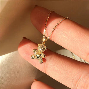 Bear Necklace Pendant Clavicle Chain Women Fine Jewelry