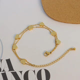 Stainless Steel Hearts Charms Bracelets for Women
