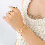 Stainless Steel Hearts Charms Bracelets for Women