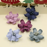 Fabric Flowers Hair Jewelry DIY Floral Patch Sticker Craft