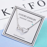 Love Heart Bracelet Silver Bracelet For Women Girl Gift