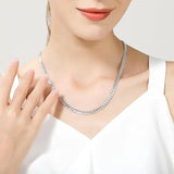 6MM Snake Chain Necklace 925 Sterling Silver