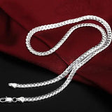 6MM Snake Chain Necklace 925 Sterling Silver