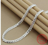 6MM Snake Chain Necklace 925 Sterling Silver