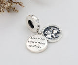 Enamel Flying Horse Silver Pendant Charm Bracelet