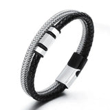 Wire Braided Men's Bracelet Creative Design