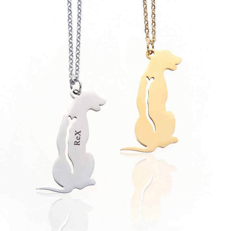 Personalized Rhodesian Ridgeback Necklace Gift YP6378