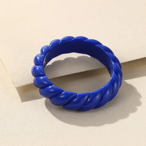 Bohemian Punk Resin Acrylic Bracelets for Women