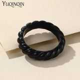 Bohemian Punk Resin Acrylic Bracelets for Women