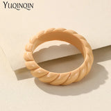 Bohemian Punk Resin Acrylic Bracelets for Women