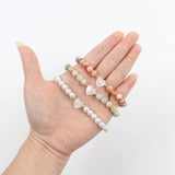 Shell Heart Bracelet Classic Stone Beaded Jewelry Gift