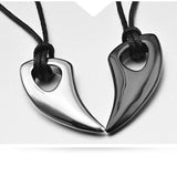 Spiked Horn Shape Pendant Necklace Men's Necklace Metal Spike Shape Pendant Acce